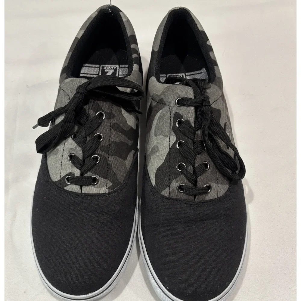 Lugz New Men's Burke Camo Lace Up Canvas Sneakers Size 11